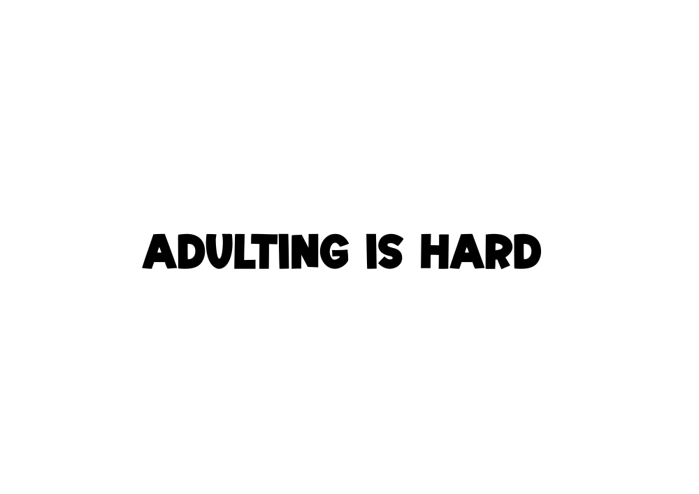 Adulting is hard Tee-shirt - Image 2