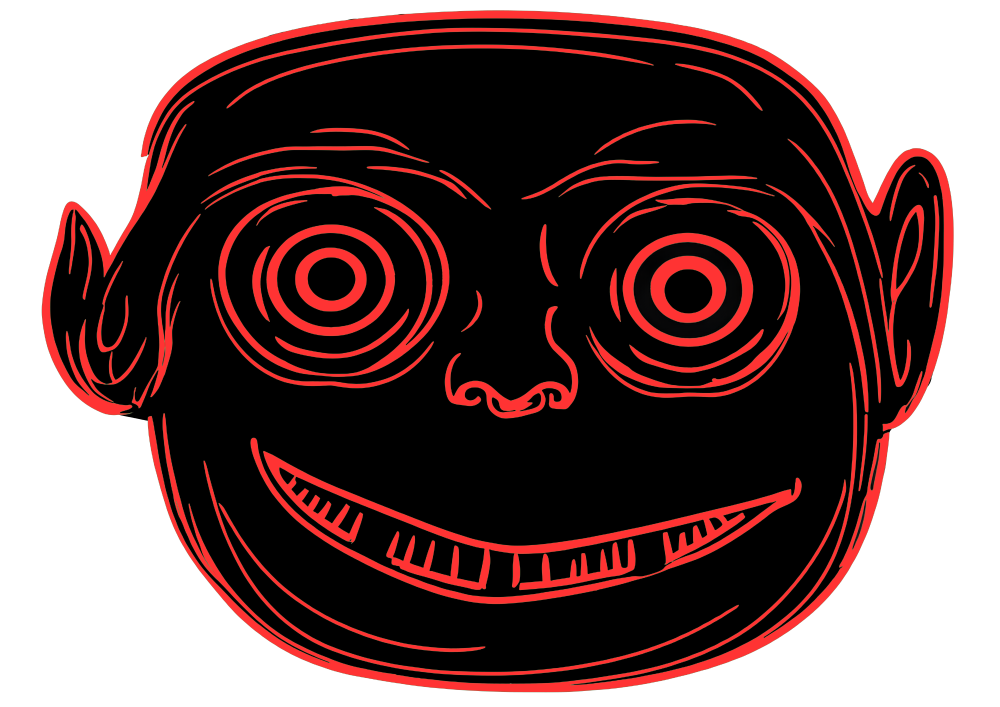 The Troll Face of Pure, Unadulterated Joy (Probably) Tee-shirt - Image 2