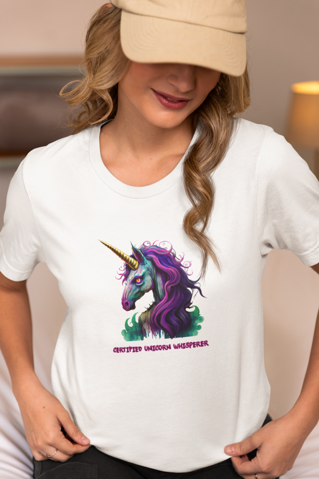 Certified Unicorn Whisperer Tee-shirt