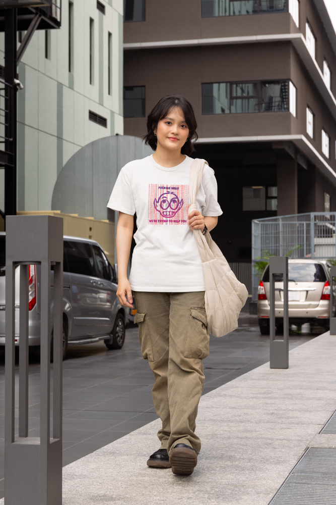 Fucking hell - we're trying to help you Tee-shirt