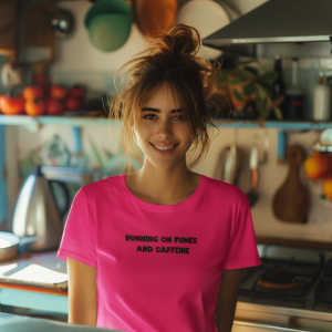Running on fumes and caffeine Tee-shirt