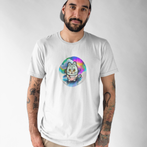 Trippy cat Tee-shirt