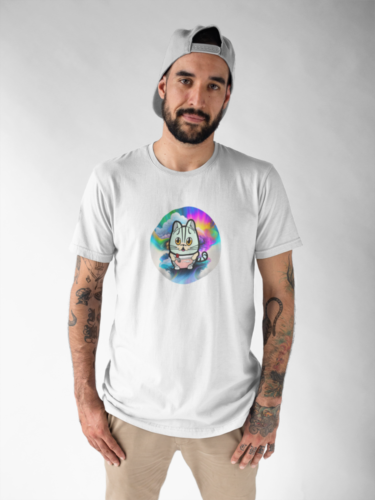 Trippy cat Tee-shirt