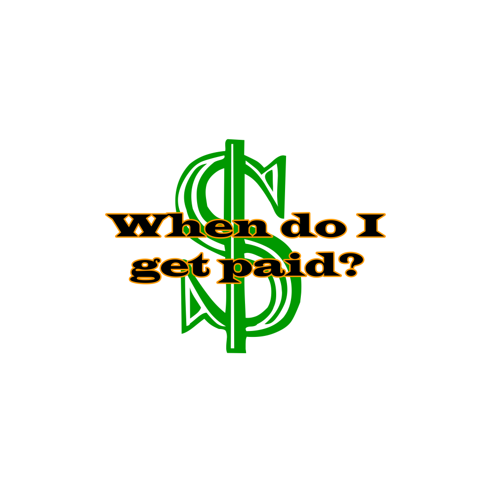 When do I get paid? Tee-shirt - Image 2